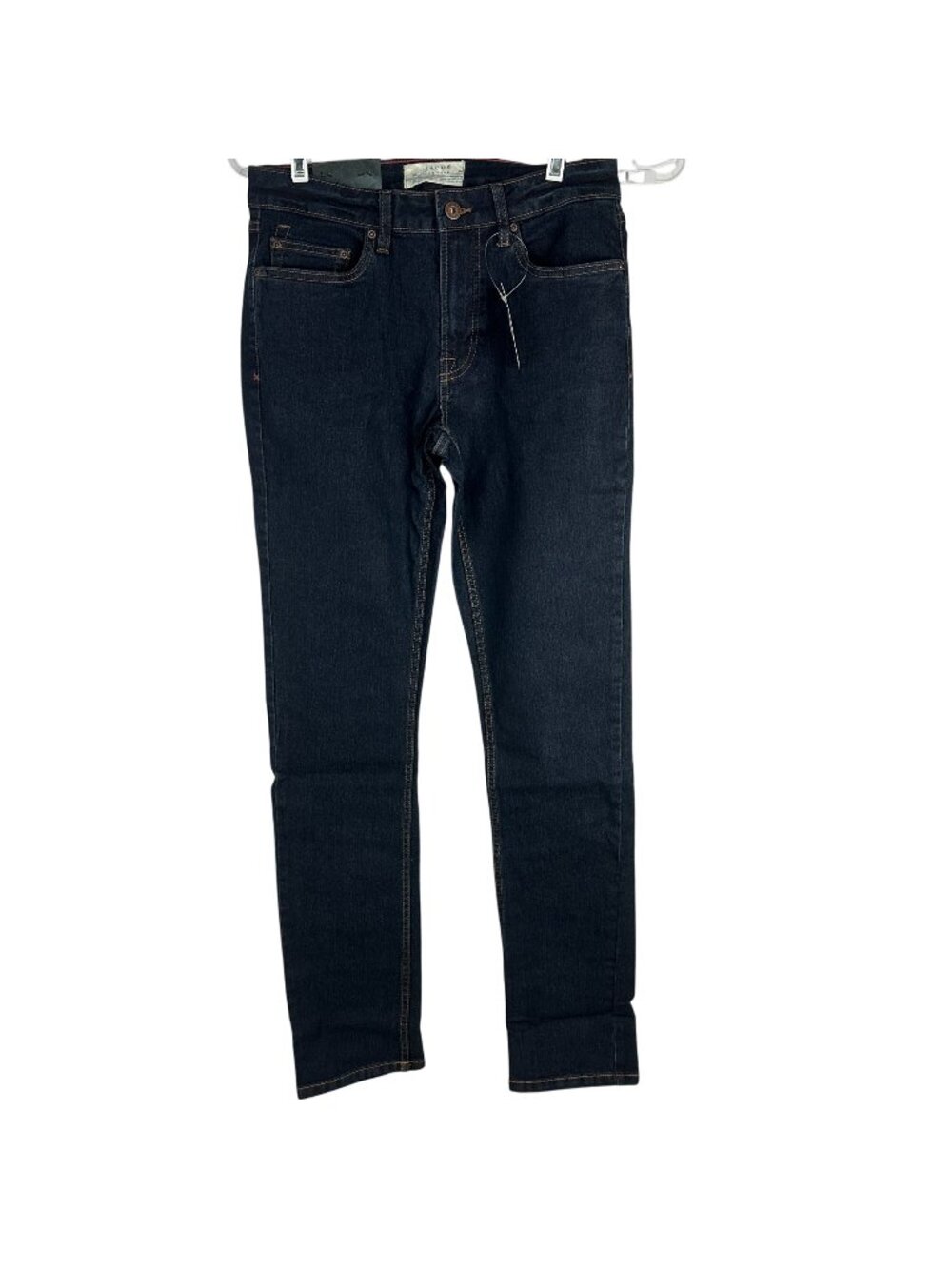 Jachs New York Mens Dark Wash Jeans Straight Fit Mid-Rise Size 30x34 Denim